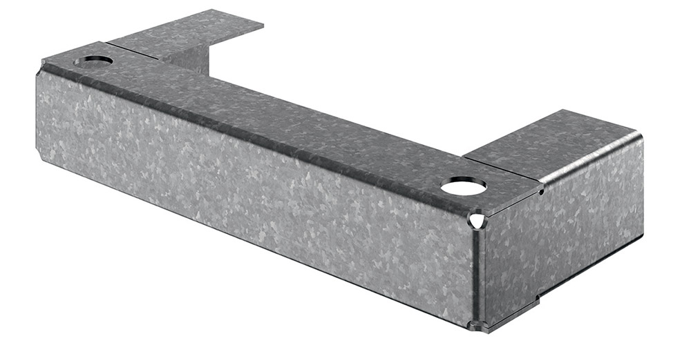 End fitting attachment for pin clamp structures